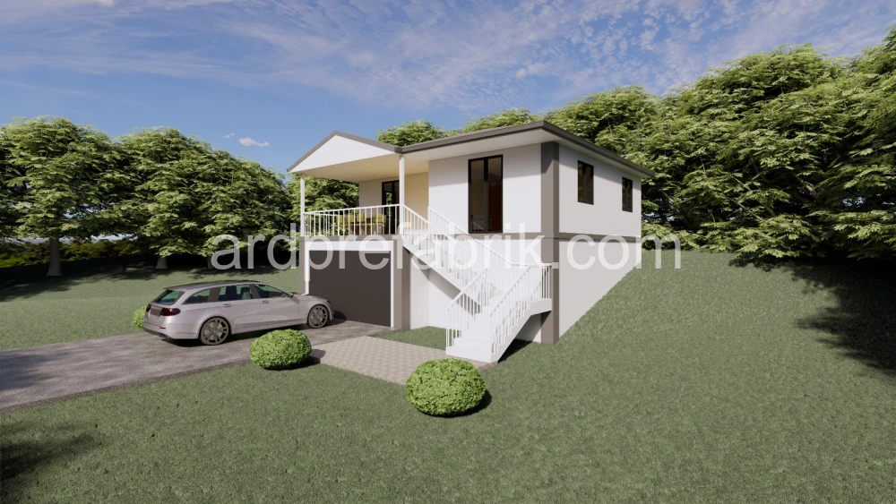 ARD -  ŞİLE 85 M2 GARAJ ÜZERİ görsel 2