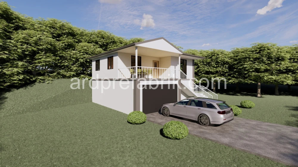 ARD -  ŞİLE 85 M2 GARAJ ÜZERİ görsel 3