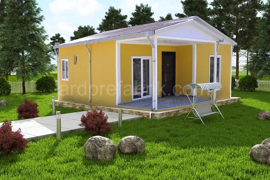 74M2 2+1 PREFABRİK EV