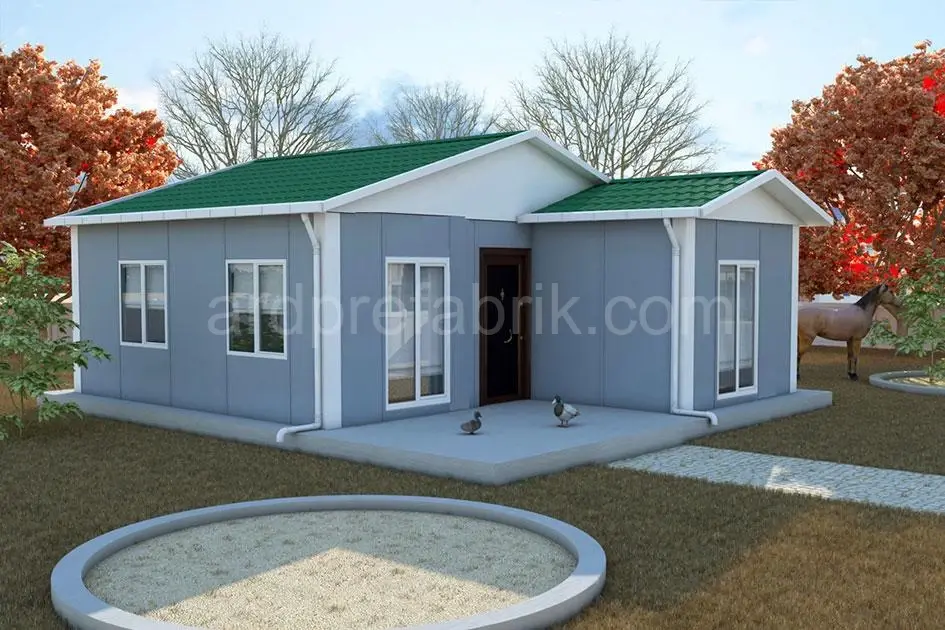 49M2 2+1 PREFABRİK EV