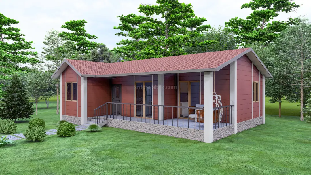 3+1 75M2 PREFABRİK EV