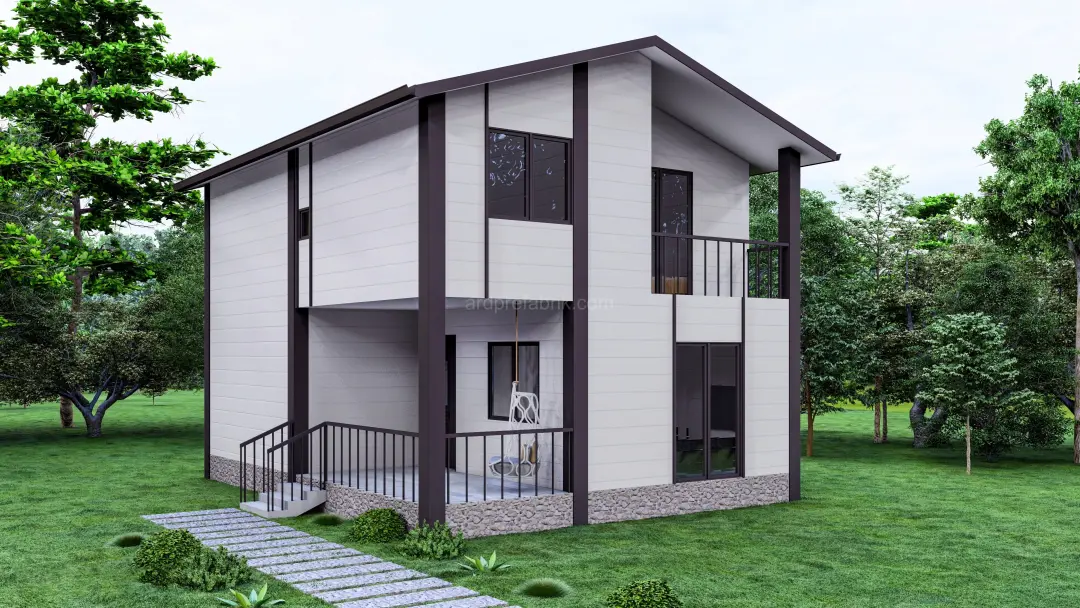 4+1 120M2 DUBLEKS PREFABRİK EV