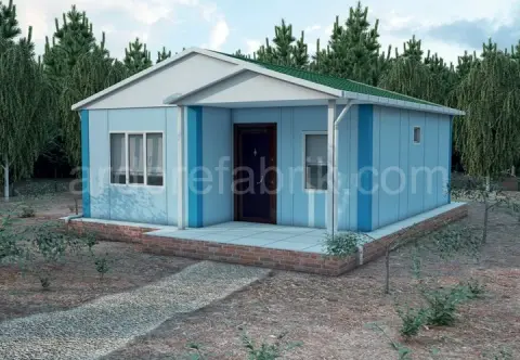Prefabrik Ev 53 m2 1+1 görsel 1
