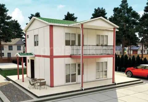 Dubleks Prefabrik Ev 114m2 görsel 1