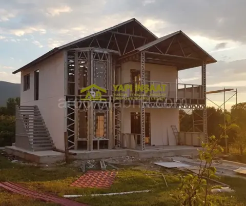 çift katlı Çelik ev görsel 1
