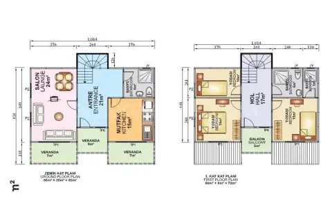 158 M2 DUBLESK PREFABRİK EV görsel 3