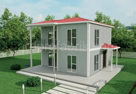 120 M2 DUBLEKS ÇELİK  VİLLA görsel 2