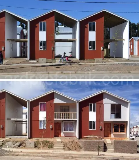 EKONOMİK TOPLU KONUT PREFABRİK PROJELERİ görsel 3