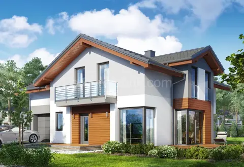 144 M2 DUBLEKS PREFABRİK  VİLLA görsel 2