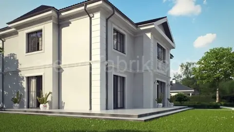 dubleks garajlı çelik ev görsel 5