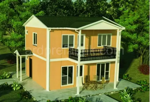 114 M2  dubleks prefabrik ev görsel 2