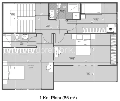 85+85 çift katlı ARD-245 görsel 6