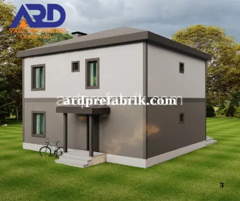 çift katlı Çelik ev  Ard-212 görsel 4