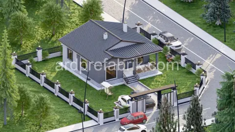 Tek katlı Çelik ev ARD -109 görsel 4