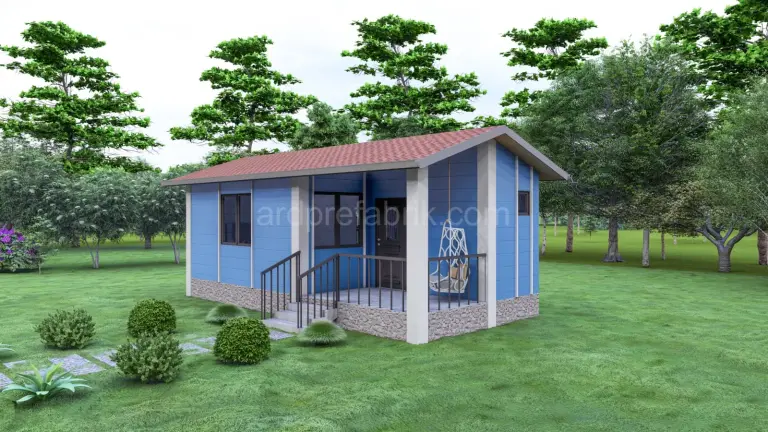 1+0  28 M2 PREFABRİK EV