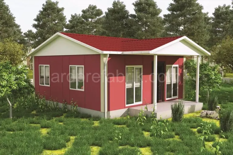 45M2 2+1  PREFABRİK EV