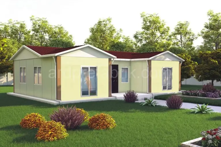 73M2  2+1 PREFABRİK EV