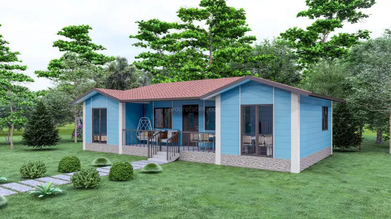 3+1 85M2 PREFABRİK EV