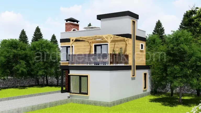 110M2 ÇELİK KONSTRÜKSİYON VİLLA