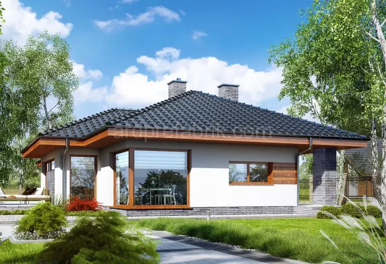 160 M2 TEK KAT PREFABRİK EV