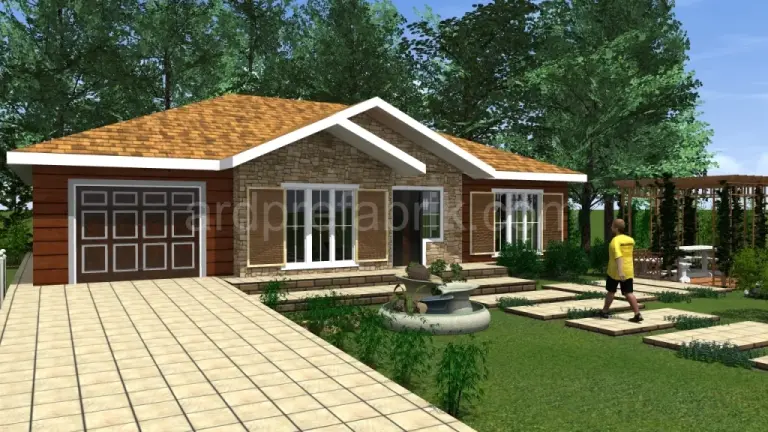 148 M2 TEK KAT GARAJLI ÇELİK  EV