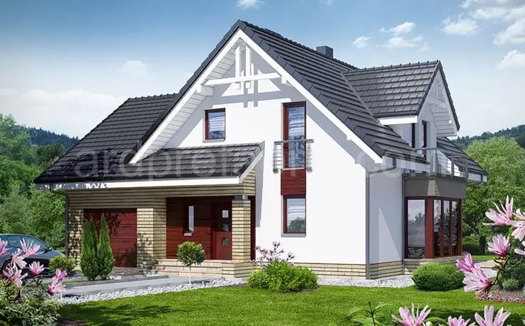 çift katlı Çelik ev  300 m2 Garajlı