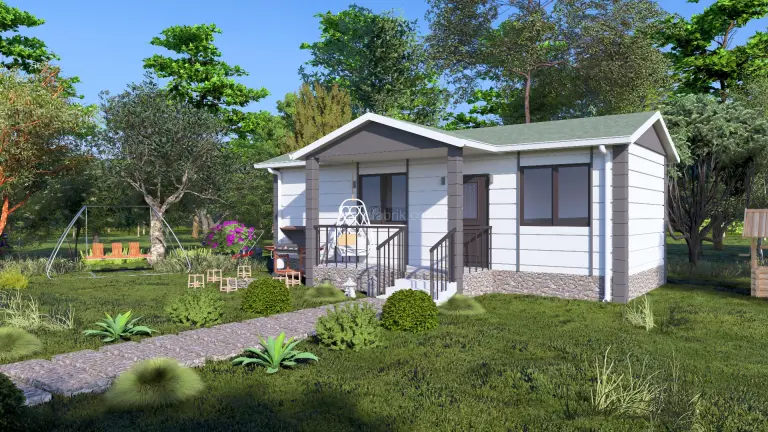 1+1 39 M2 TEK KAT PREFABRİK EV